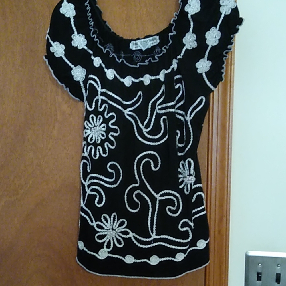 Black and White Shirt